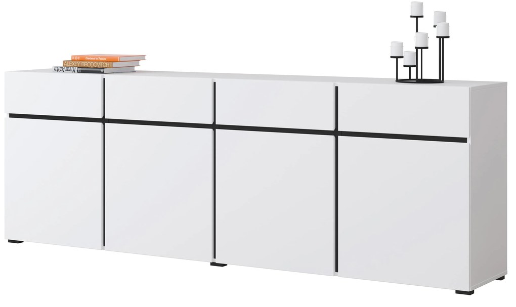 Comodă Crossroad Typ 25 (alb). 1108252
