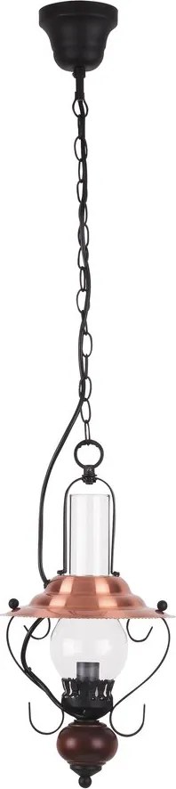 Rábalux Enna 7869 pendul cu 1 braț  negru      E14 1x MAX 40W   IP20