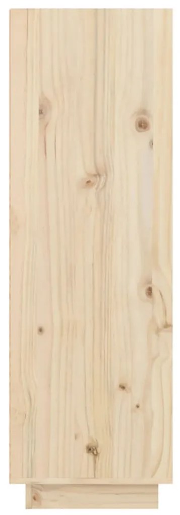 Pantofar, 60x34x105 cm, lemn masiv de pin Maro, 1, Maro, 1