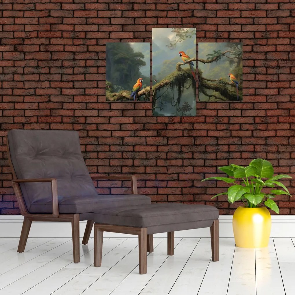 Tablou - Pădure tropicală (90x60 cm)