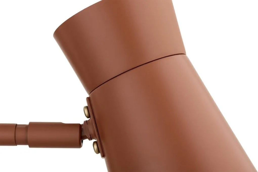 Aplica cu brat si spot directionabil LORD 8882 teracota