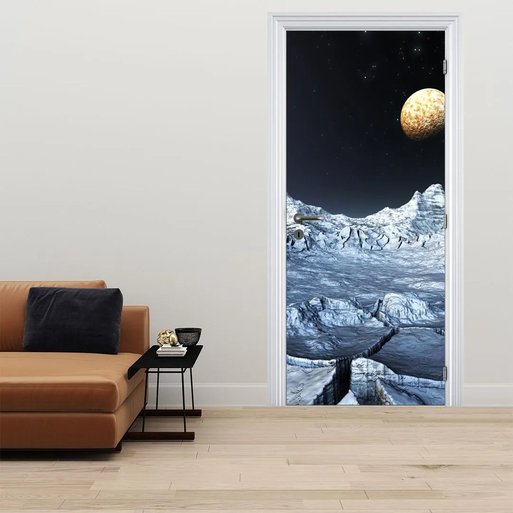 Fototapet pentru ușă - Univers (95x205cm)