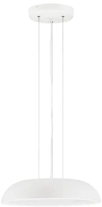 Lustra LED suspendata stil modern FELICIA alba 45cm