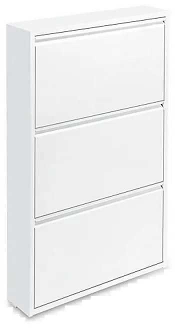 Dulap pentru încălțăminte îngust - culoare: alb, art nouveau conține 9 perechi de DEPRIMO 12079 by Deprimo