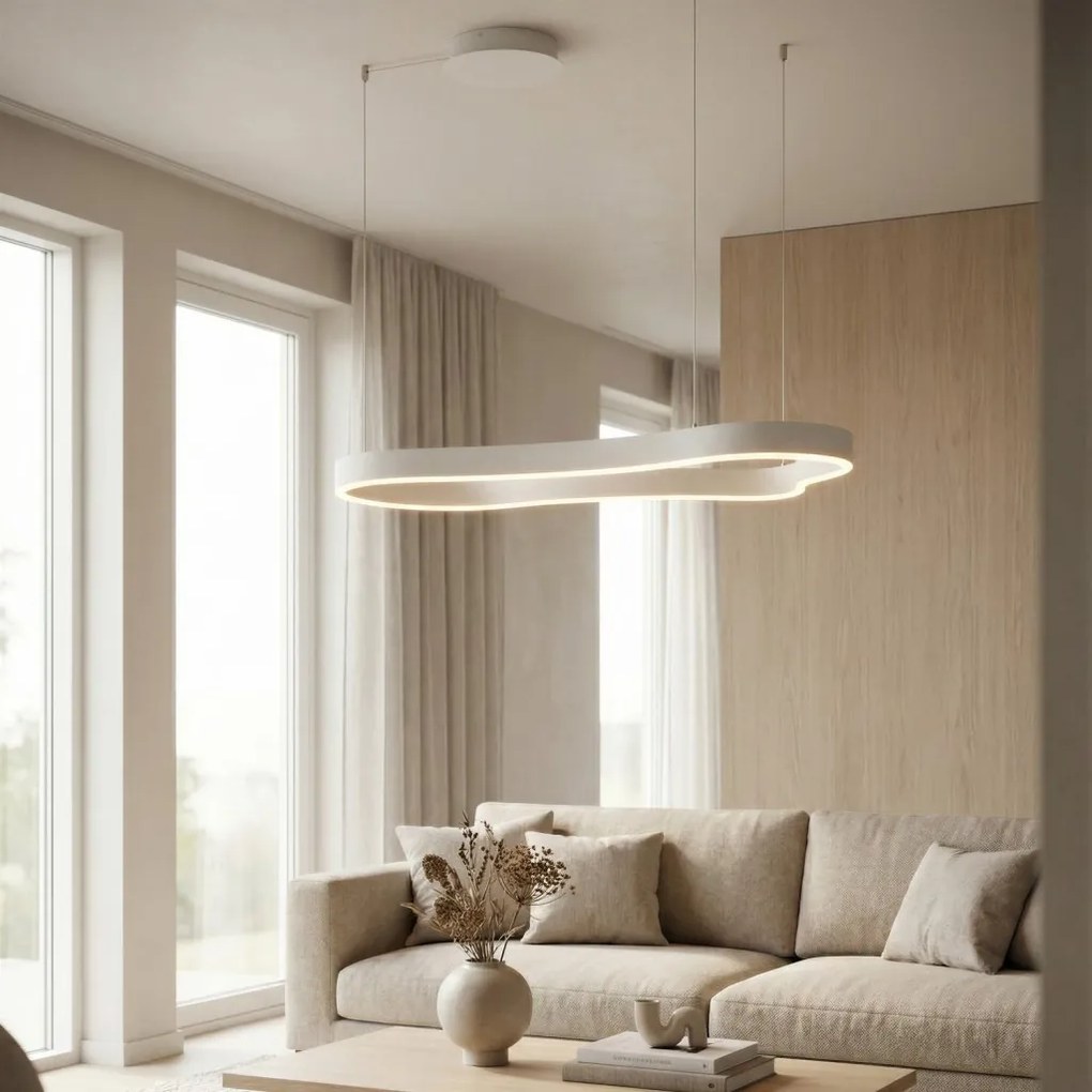 Lustra LED suspendata design modern MIRABELLA 90 3000K DIMM