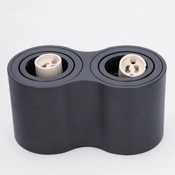 Brilagi - Corp de iluminat tip spot MIA DOUBLE 2xGU10/30W/230V negru