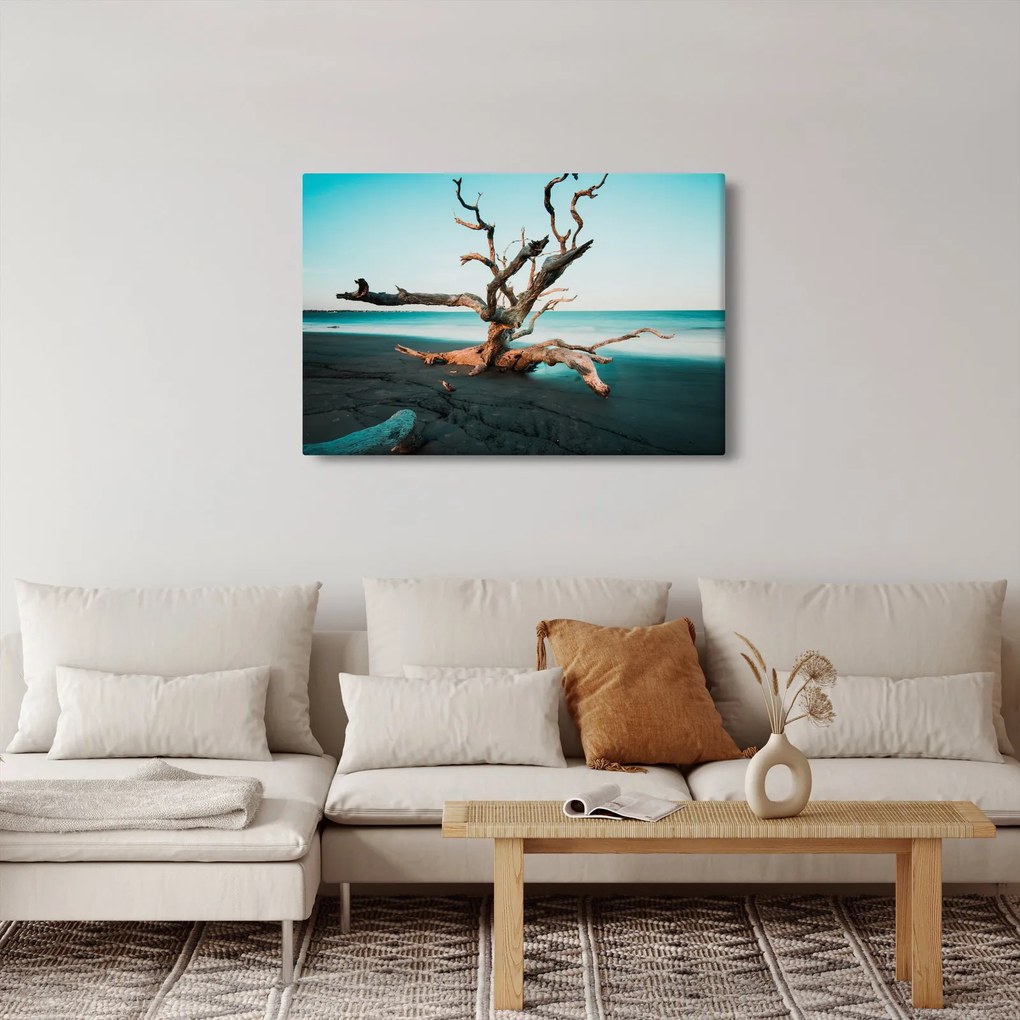 Tablou - Debarcare pe plaja (90x60 cm)