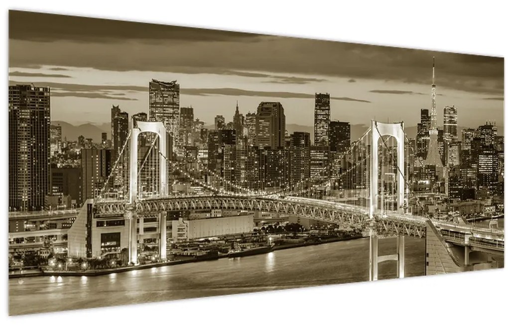 Tablou - Orașul de aur (120x50 cm)