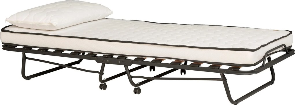 Pat pliant cu saltea si perna Lux 90/39/200 cm