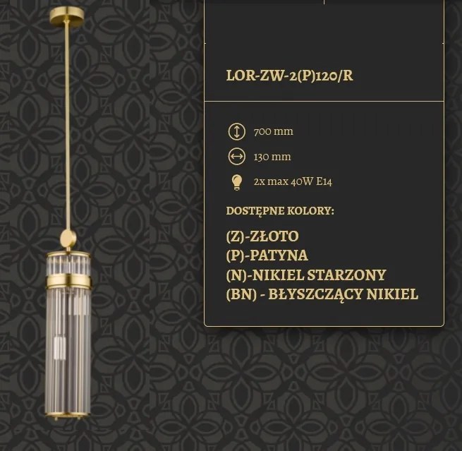 Lustra design LUX realizata manual LORETTO
