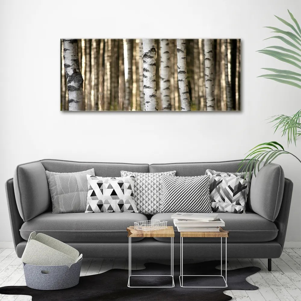 Print pe canvas Mesteceni