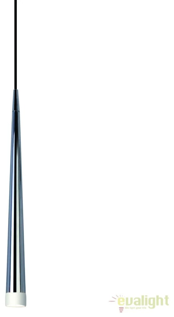 Pendul design modern Stylo 1 chrome