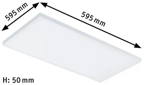 Paulmann 79827 - LED 15,5W SMART VELORA reglabil 230V 2700-6500K