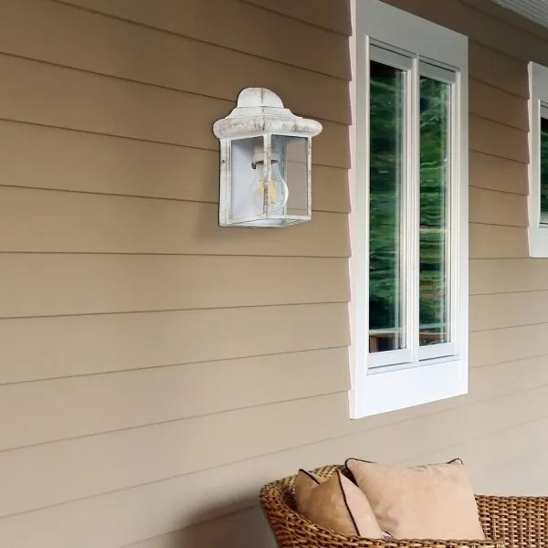 Rabalux 8753 - Aplică perete exterior NORVICH 1xE27/60W/230V IP43 alb