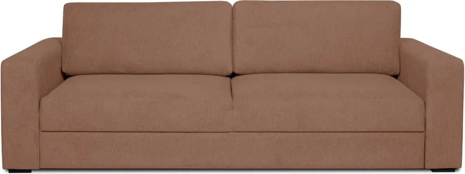 Canapea extensibilă maro 238 cm Resmo - Scandic