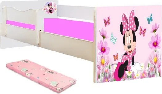 Pat junior Minnie cu saltea