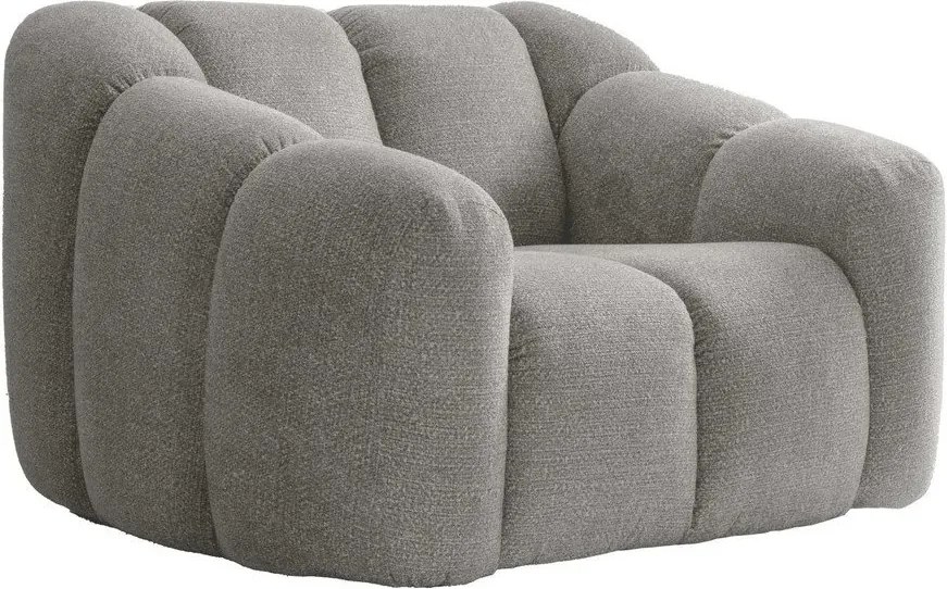 Fotoliu gri deschis Shell – Miuform