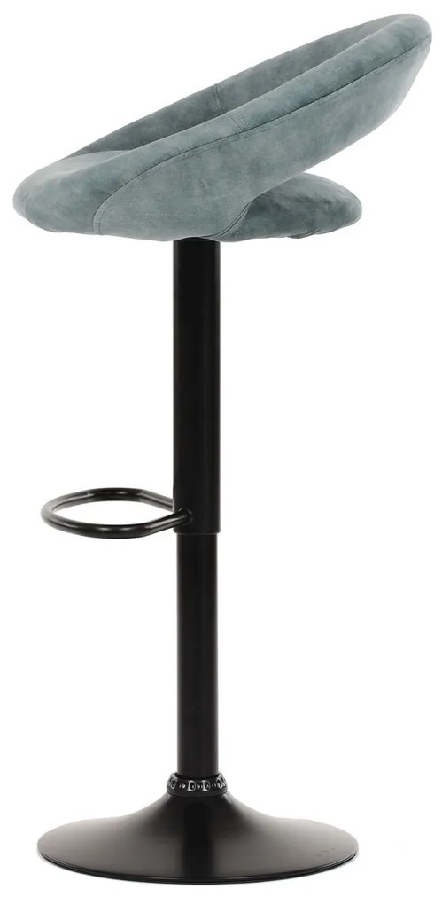 Set de scaune de bar AUB-822 BLUE4, 2 buc.