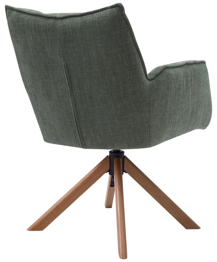 Set de scaune de sufragerie verde 2 buc. tapițat Marilla – Unique Furniture