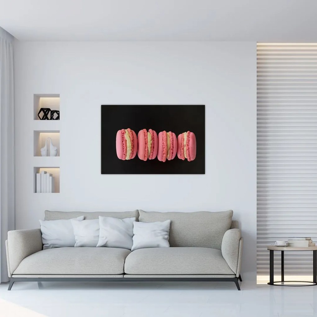 Tablou cu macarons (90x60 cm)
