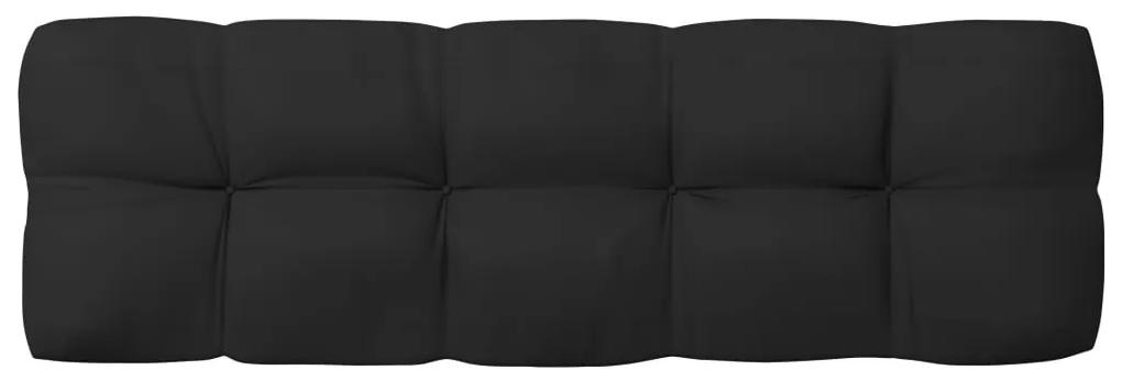 Perne pentru canapea din paleti, 7 buc., negru 7, Negru