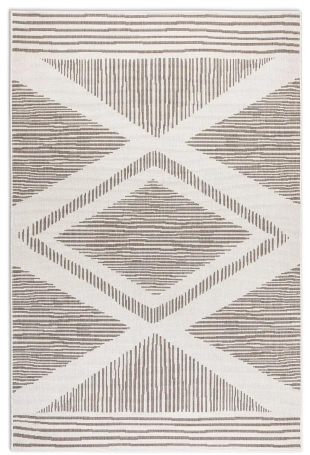 Covor de exterior maro/crem 200x290 cm Gemini – Elle Decoration