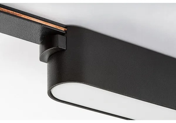 Plafonieră LED dimabilă pentru sistem de șină monofazic Rabalux 70123 LiTrack 12W/24V 22 cm