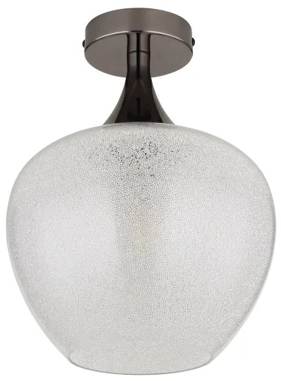 Plafonieră Globo 15548DK MAXY 1xE27/40W/230V antracit