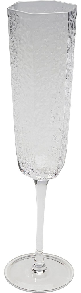 Pahar sampanie Glass Cascata Clear