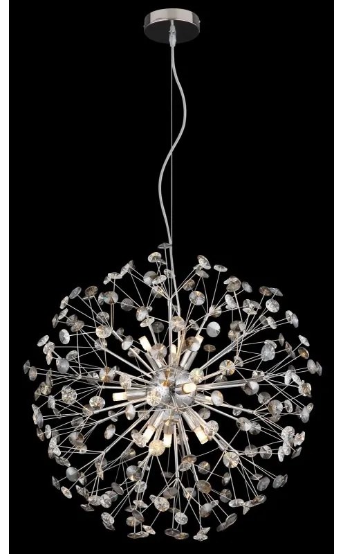 Lustra suspendata design elegant KATRINA 60cm acrom 64135H2C GL