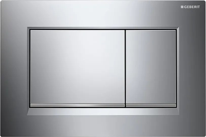 Clapeta de actionare Geberit Sigma30 crom lucios/crom mat