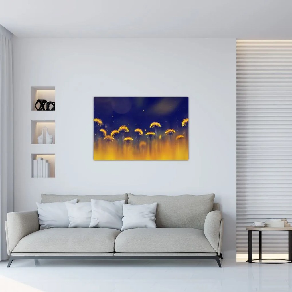 Tablou - Păpădii (90x60 cm)