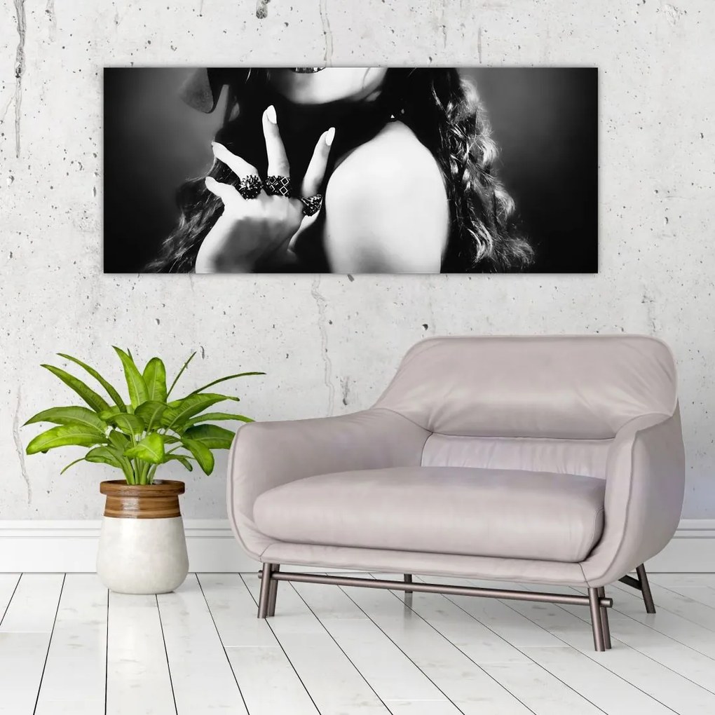 Tablou - Femeia minunată (120x50 cm)