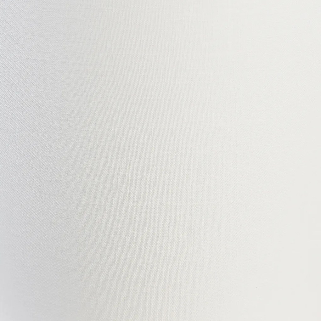 Abajur din stofă alb | 40/40/40