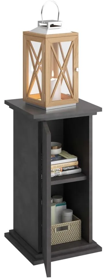 429452 FMD Masă decorativă cu ușă, matera, 57,4 cm