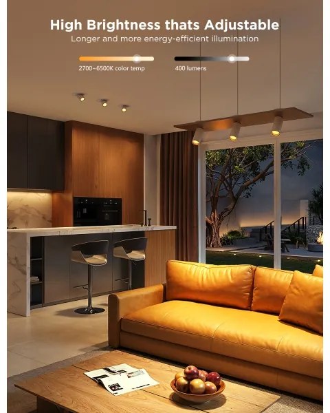 SET 2x bec LED RGBWW dimabil Govee GU10/4,8W/230V 2700-6500K Wi-Fi