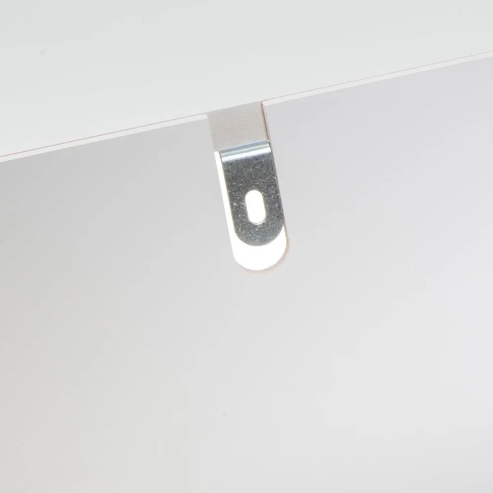 Bibliotecă roșie/albă 76x70 cm – Casa Selección