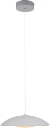 Schöner Wohnen LENTE 14606-16 – lampă suspendată LED dimabilă pe cablu, 17 W, 230 V, Ø 40 cm, albă