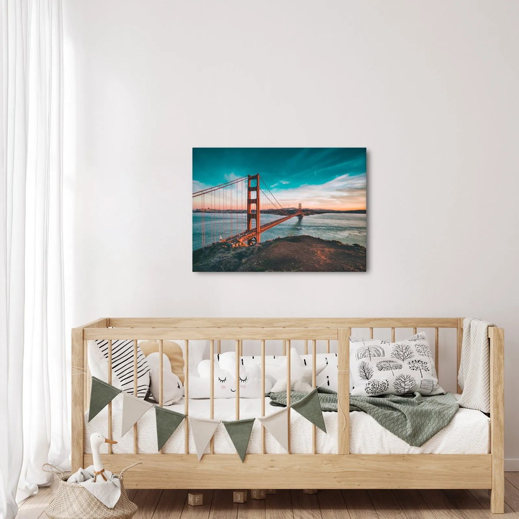 Tablou - Golden Gate, San Francisco (70x50 cm)