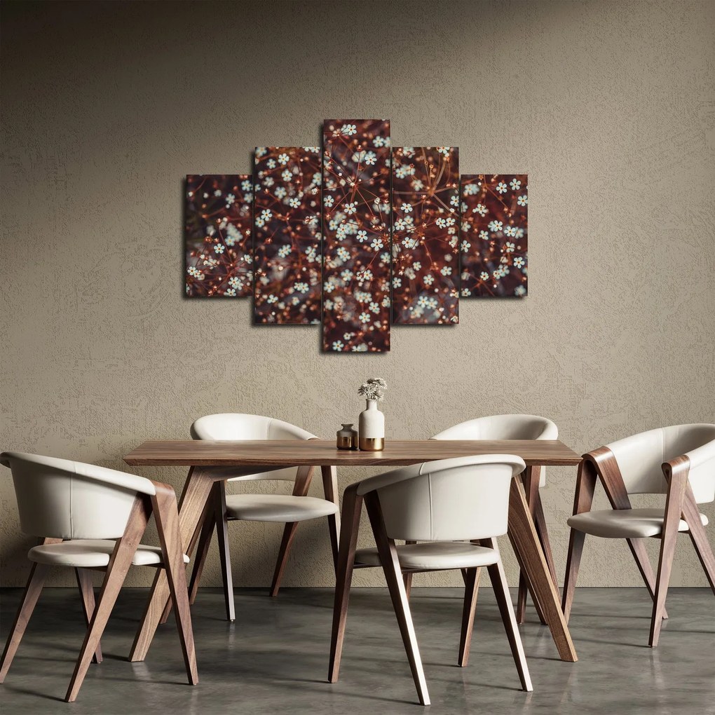Tablou cu floare de nu mă uita (150x105 cm)