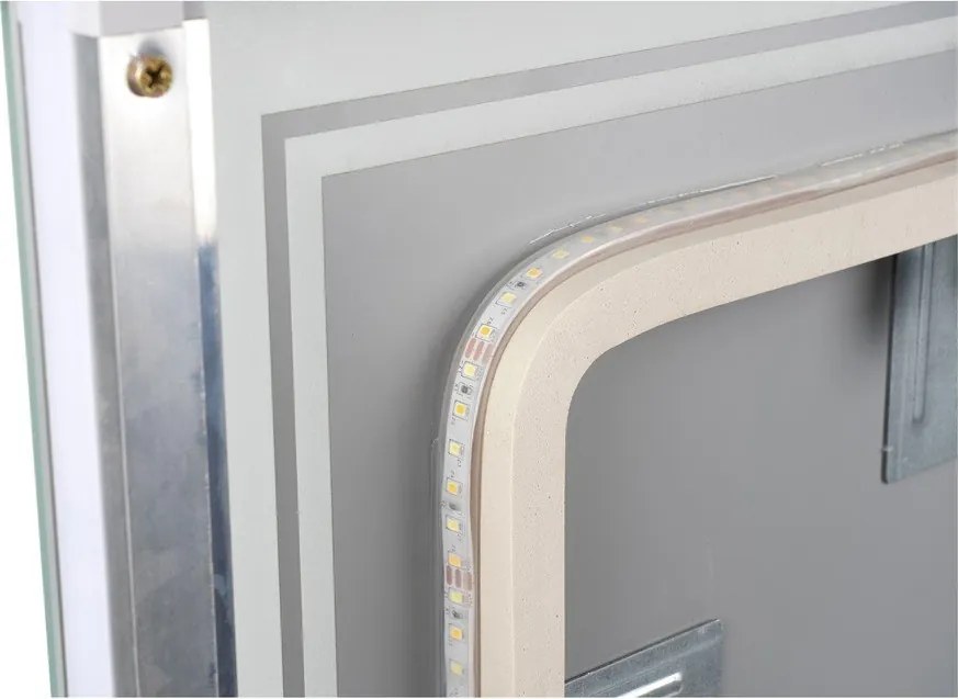 Oglindă de perete cu led 90x70 cm Zenith – Bonami Essentials