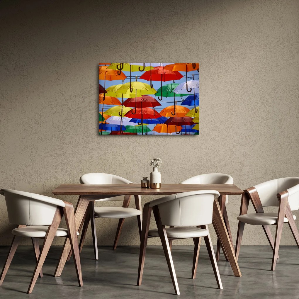 Tablou - Umbrele colorate (70x50 cm)