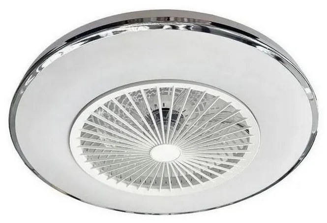 Plafonieră LED cu ventilator OPAL LED/72W/230V + telecomandă