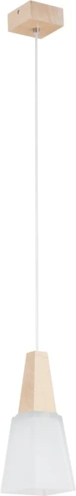 Lustră suspendată pe cablu TOTI, 1x E27, 15 W, 230 V, bej