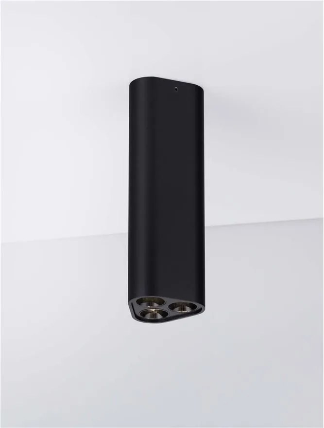 Plafoniera LED tip spot ETHO negru/15cm