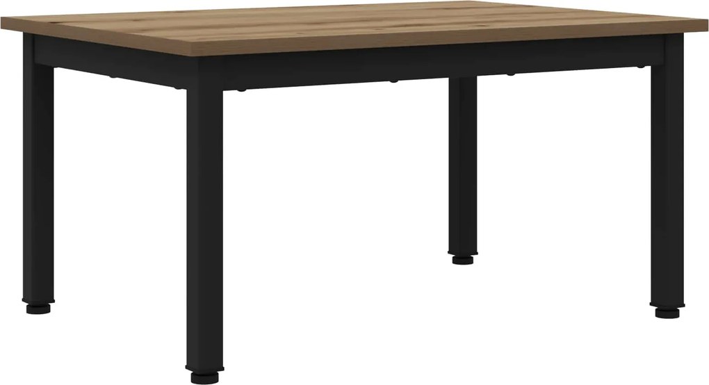 vidaXL Masă de cafea Stejar artizanal 70 x 50 x 36 cm Lemn compozit