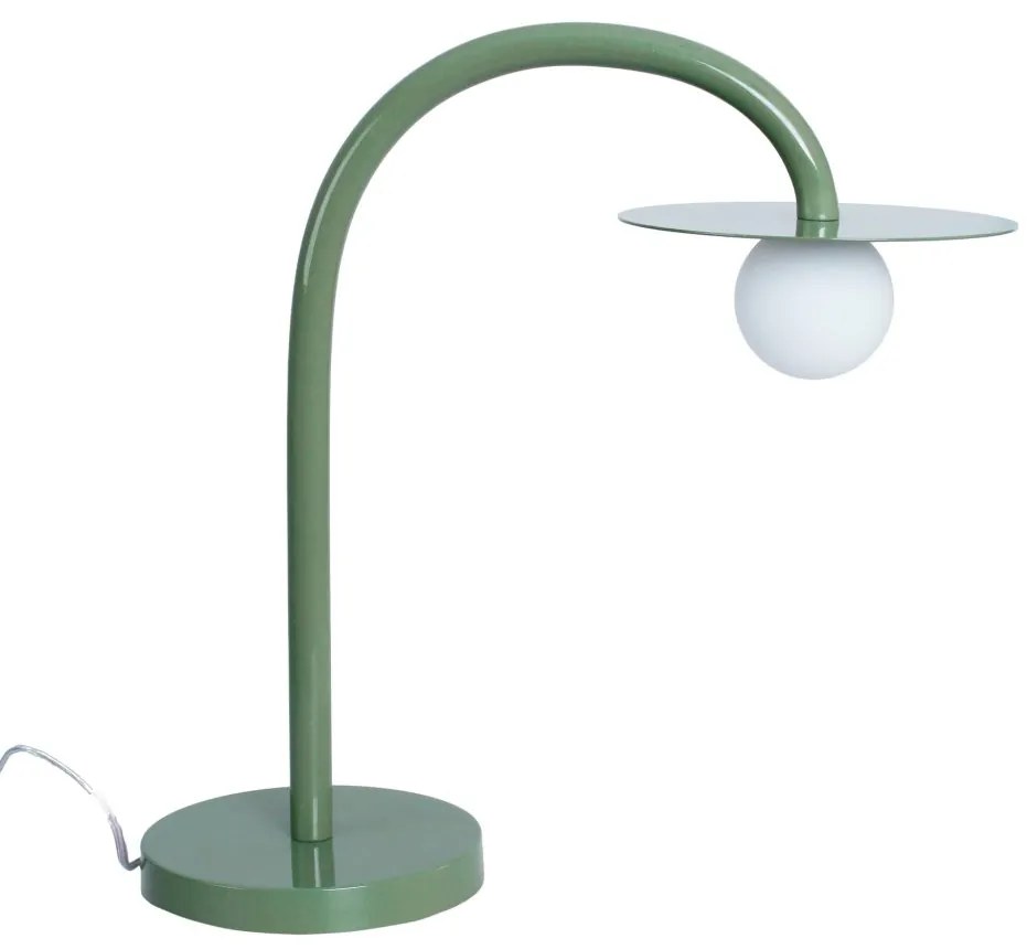 Veioza LED design decorativ Enigma verde