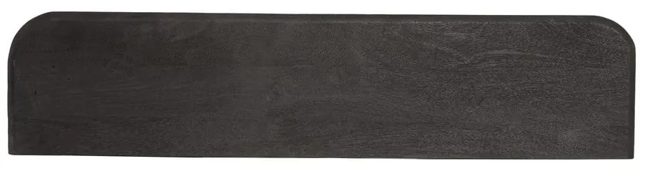 Raft negru din lemn de mango 88 cm Tarontu – Light &amp; Living