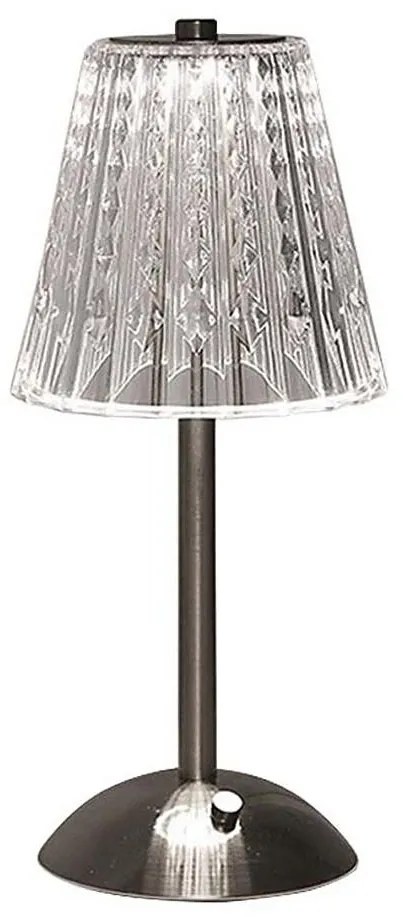 Lampă de birou LED reglabilă, reîncărcabilă, 2,4W, 5V, 3000-6000K, 1800 mAh, cro