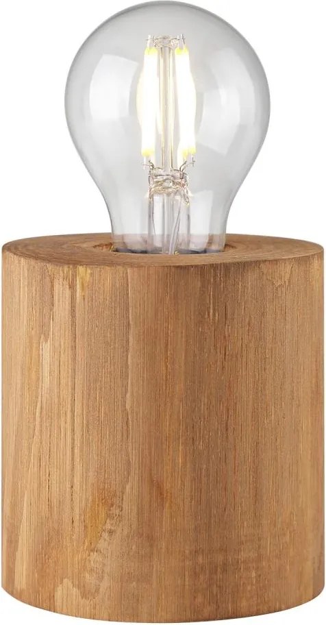 Brilliant - Lampă de masă WOODRA 1xE27/20W/230V din pin
